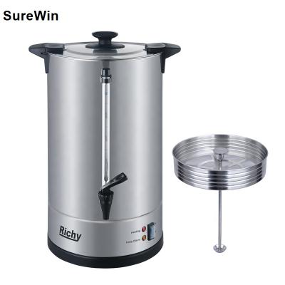 China Hotel Stainless Steel Commercial Electric Coffee Maker Urn Hot Selling Supplying Boiler For Restaurant Kitchen Appliances Set On Sale for sale