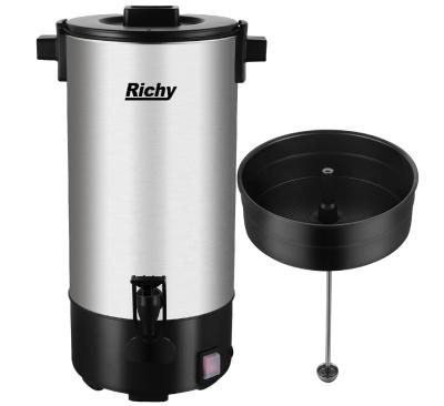 China Hotel Wholesale 6L Electric Supplying Coffee Urn Percolater Small Home Appliance for sale