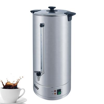 China European Hot Selling 25l Hotel Large Double Wall Stainless Steel Coffee Urn Coffee Maker With Valuable Price for sale