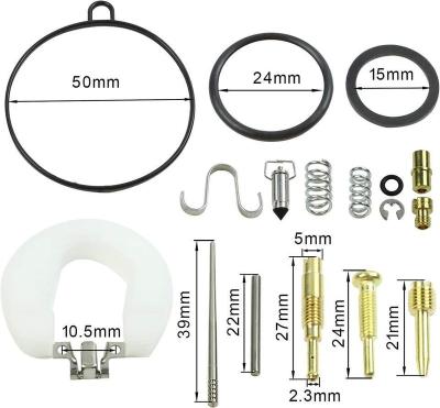 China PZ19 Fuel Injection System Factory Price Motorcycle Carburetor Repair Kit 19mm For 50CC 70cc 90cc Carburetor Repair for sale