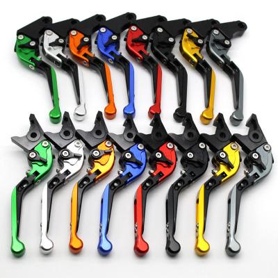 China Universal OEM Logo Brake Clutch Ajustable Aluminum Alloy Brake Clutch Lever For Motorcycle Dirt Bike Brake Handle for sale