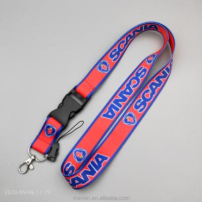 China Lanyard New JDM Auto Racing JDM Racing Scania Truck Car Lanyard Phone ID Card Neck Strap Rope for sale