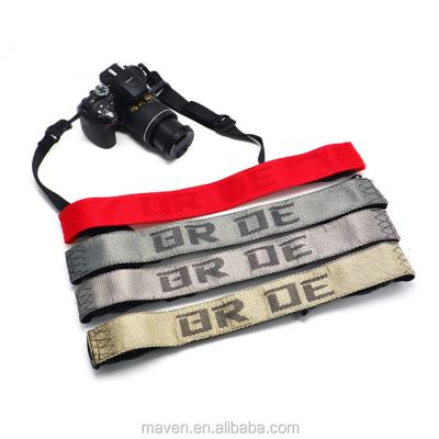 China JDM Universal Adjustable Universal Racing DSLR Camera Neck Shoulder Belt Strap For BRIDE for sale