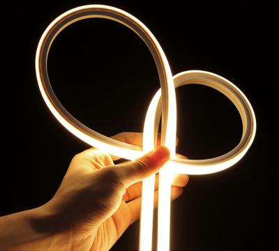 China Silikon-flexible Streifen-Licht-Neonhohe Leistung 24V 3000K zu verkaufen