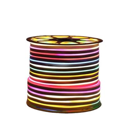 Cina decorazione flessibile al neon della metropolitana 14.4W/M Silicone Tube For di 240LEDs/M LED in vendita