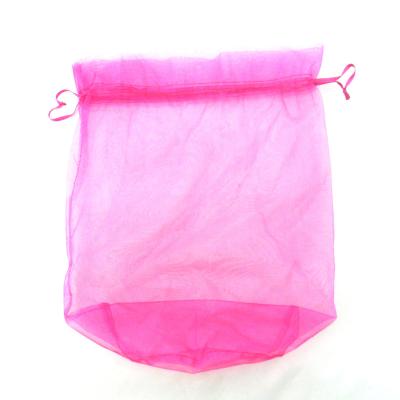 China Eco-Friendly Bracelet Ring Earring Necklace Custom Drawstring Logo Organza Pouch Bag for sale