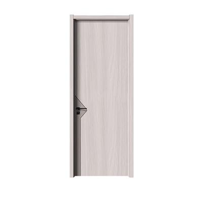 China Nigeria Latest Design Interior Doors Interior Doors Luxury Steel MDF Room Anti-theft Interior Wooden Door for sale