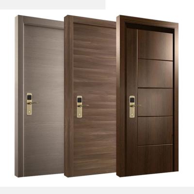 China Sound Insulation Apartment Exterior French Interior Wooden Folding Poland Wooden Door For Home Use for sale