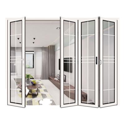 China Sliding Door Mosquito Stop Folding Opener Waterproof Folding Door for sale