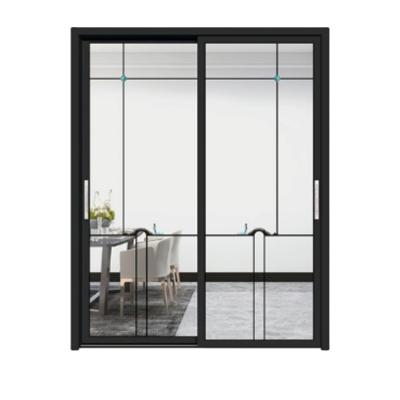 China Modern Design Aluminum Alloy Waterproof Casement Windows Interior Sliding Doors for sale