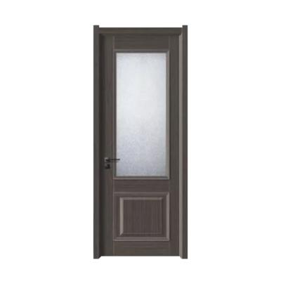 China Bulletproof factory supplying modern solid wood interior luxury interior bamboo bedroom door and wooden door best price for sale