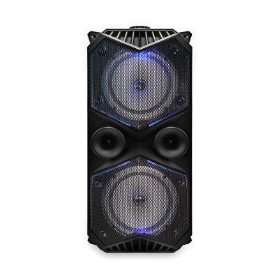 China SING-E ZQS1819 OEM Dual 6.5 Inch 20W Hybrid Sound Portable Flashing Light Party Stage Mic Wireless  Multimedia Karaoke Speaker for sale