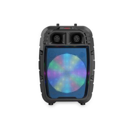 China SING-E ZQS8123 OEM 20W Outdoor Super Bass Pulse Led RGB Light Portable Party Stage Dj Wireless Remote Control Trolley Bt Speaker zu verkaufen