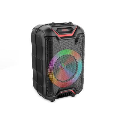 China SING-E ZQS8128 OEM 20W Outdoor Super Bass Pulse Led RGB Light Portable Party Stage Dj Wireless Remote Control Speaker en venta