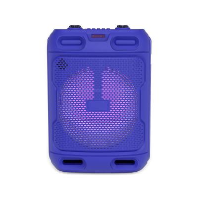 China SING-E ZQS12107 Portable Speaker Rechargeable Outdoor Speaker Microphone Included with Remote Support TWS USB FM Radio AUX, LED for sale