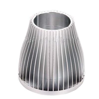 China Long Life Round Aluminum Extruded Profile LED Down Light Heat Sink for sale