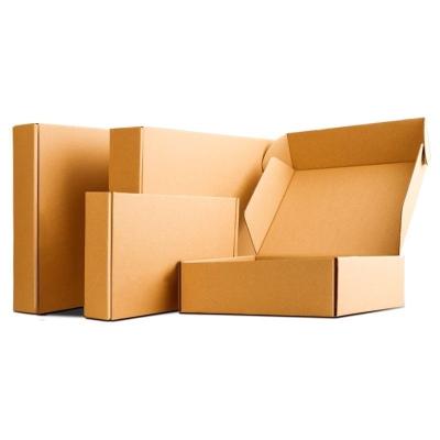 China Recyclable Wholesale Postal Mailing Milk Box Paper Packaging Mailer Clear Carton for sale