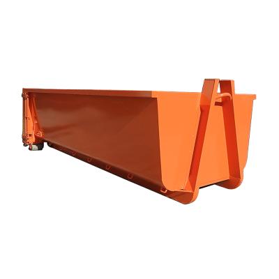 China Solid Waste Hook Lift Bins 20cbm Recycling Stackable Waste Hook Lift Bins Drop Containers for sale