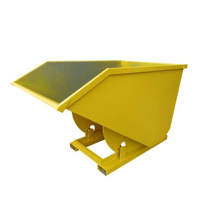 China Sustainable Tipper Trash Bins Tipping Bins Dump Self-Discharge Waste Bin for sale