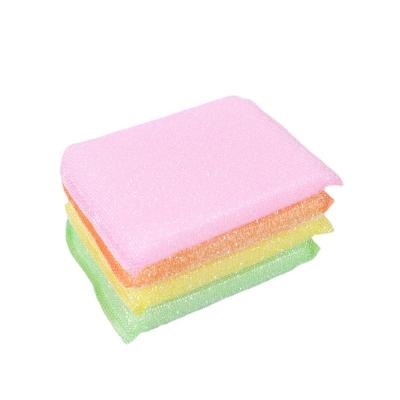 China Sustainable Wholesale Household Kitchen Dish Wash Cleaning Sponge Scrubber for sale