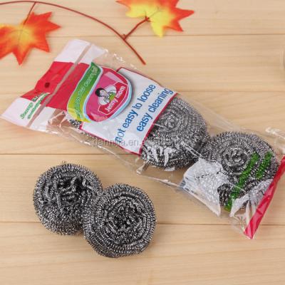 China Factory Direct Sale Dish Washing Ball Kitchen Viable Pot Cleaning Stainless Steel Wire Cleaning Ball for sale