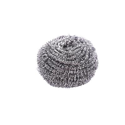 China Sustainable Package 20pcs Kitchen Scrubbers Cleaning Galvanized Steel Wire Ball for sale