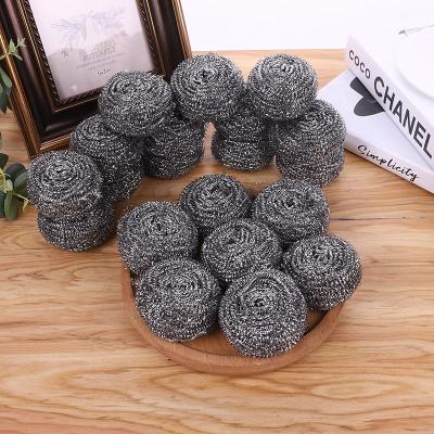 China 20pcs Sustainable Sets Steel Zinc Galvanized Iron Wire Scouring Ball for sale