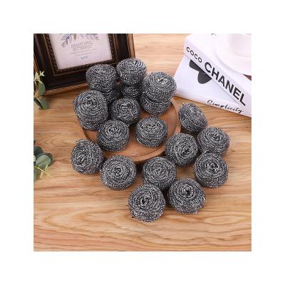 China Sustainable Galvanized Mesh Stainless Steel Scourer Sponge Scrubber Pot Cleaning for sale