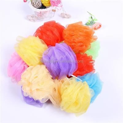 China EXFOLIATE Factory Direct Sale Body Scrubber Ball Mesh Shower Cleaning Ball for sale