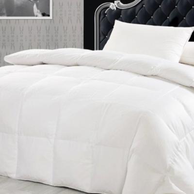 China 100% cotton white duck down comforter suitable for fall and winter season insulation is breathable and moisture-proof for sale