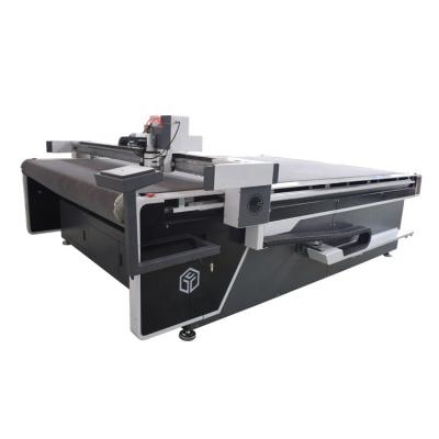 China Hotels Oscillating Knife Cutting Machine CNC Leather Cardboard Cutter for sale