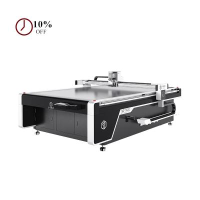 China Automatic Blade Slitter Sofa Cover Cutting and Stitching Cutting Sew Sofa Cover Fabric CNC Cutting Machine for sale