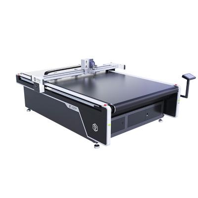 China Factory Automatic CNC Leather Cutting Machine for Leather Belt Bags and Wallet for sale