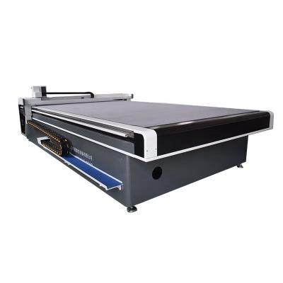 China Hot Selling Fixed Platform Cutting Machine YC-1830L Israel Customized Fabric Cutting Machine By Using Knife Instead Of Laser Cutting for sale