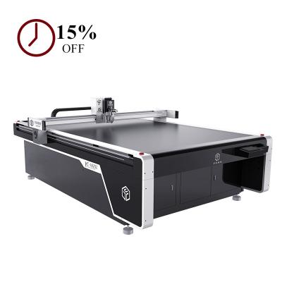 China Laser CUTTING Multi Layer Automatic Fabric Slitter Cutter Laser Machine Fabric for sale