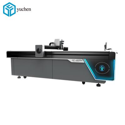 China Yuchen Factory --Stable Performance PU Leather Cutting Machine Leather Cutter for sale