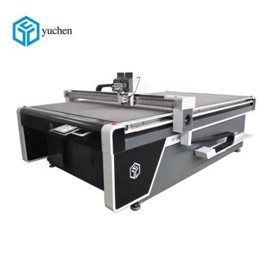 China Automotive interior: Yuchen car mat intelligent CNC machine tools car seat cover leather cutting machine for sale