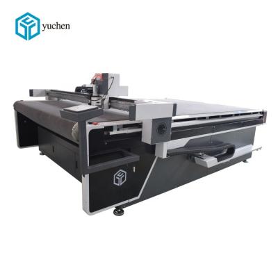 China Factory High Quality No Laser Foam PVC Board CNC Cutting Machine By Oscillating Knife for sale