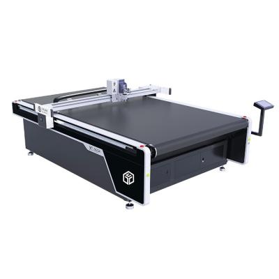 China Advertising Company Oscillating CNC Cardboard Box Sampler Cardboard Box Knife Digital Cutting Machine for sale