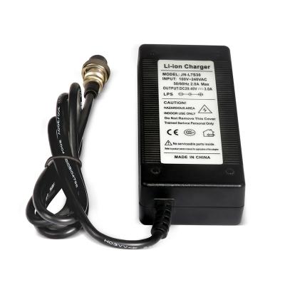 China Fast and Safe 42V 2A Charger Power Supply Adapter for 36V 8Ah-15Ah Lithium Li-ion Battery Pack for sale