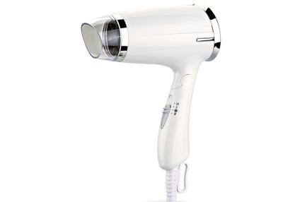 China 2 Speeds & 3 Heat Setting Dual Voltage Travel Hair Dryer Medium PA66 Material for sale