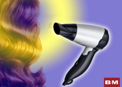 Chine Sigle ou bio sèche-cheveux ionique de double tension silencieux, contrôle thermique de sèche-cheveux de diffuseur de voyage à vendre