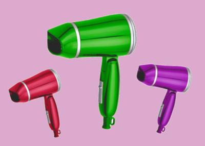 China Green Travel Blow Dryer Multi Voltage Hair Dryer Customized Printing & Logo for sale