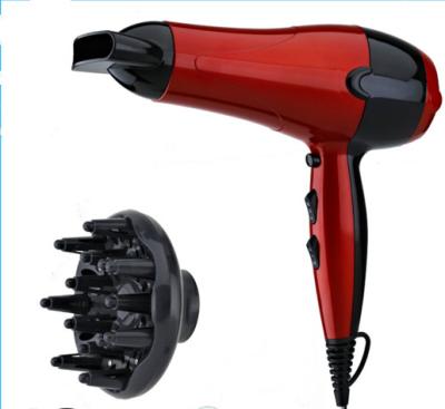 China 2200W AC Motor Hair Dryer With Diffuser4 Temperature Heat Settings for sale