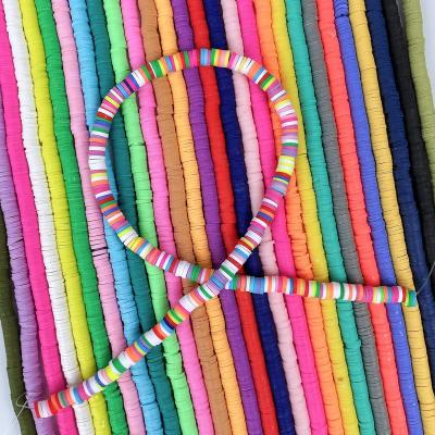 China DIY Jewelry Accessory Multi-Colors 6mm Polymer Clay Beads Loose Spacer Beads For Jewelry Making heishi beads for bracelet making for sale