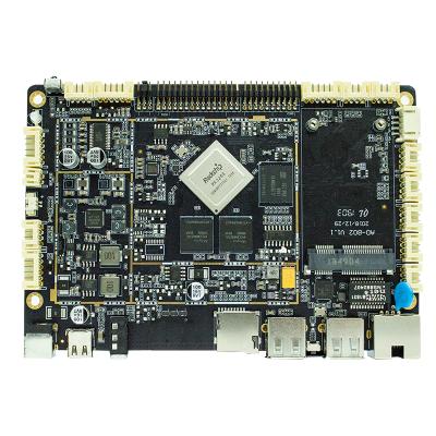 China Server/Workstation Rockchip Android Mini Pc Digital Signage Pcba Control Development Motherboard DDR3 ARM Board for sale