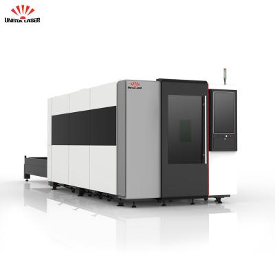 China 3015 Laser Cutting Machine Fiber Laser Cutting Machine Sheet Metal And Tube Water Cooled Enclosure for sale