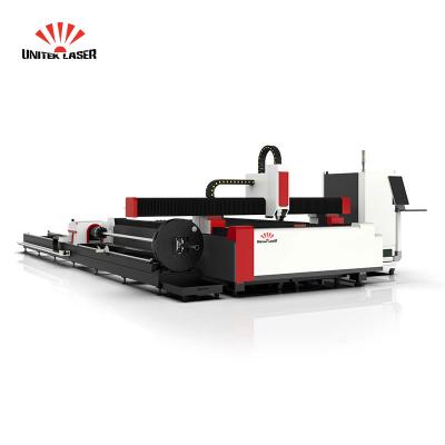 China Water Cooled Lazer Cutter 3kw 8kw 12kw Tube Laser Cutting Machine Price Fiber Laser Cutting Machine For Metal Pipe Tube 3kw Best Quality for sale