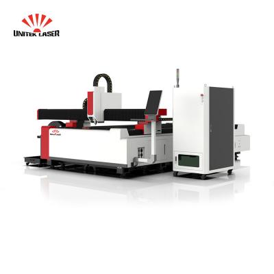 China 1000W Metal Laser Cutting Machines Water Cooled Steel And Tube Laser Cutter With Best Price for sale