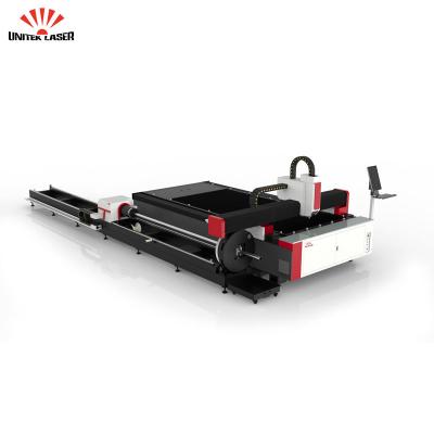 China Water Cooled 3015 Integrated Laser Cutting Machine for Tube Pipes and Sheets 1000W 1500W 2000W 12000W for sale